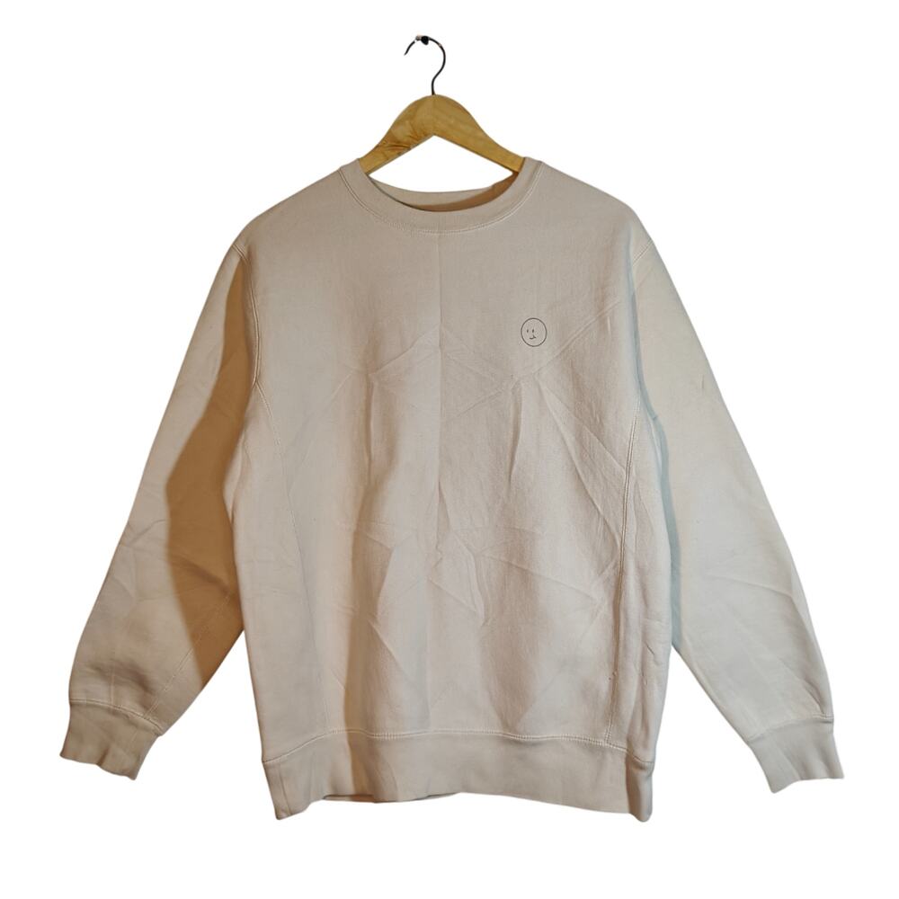 Little Puffy Club Graphic Sweatshirt Cream Crewneck M